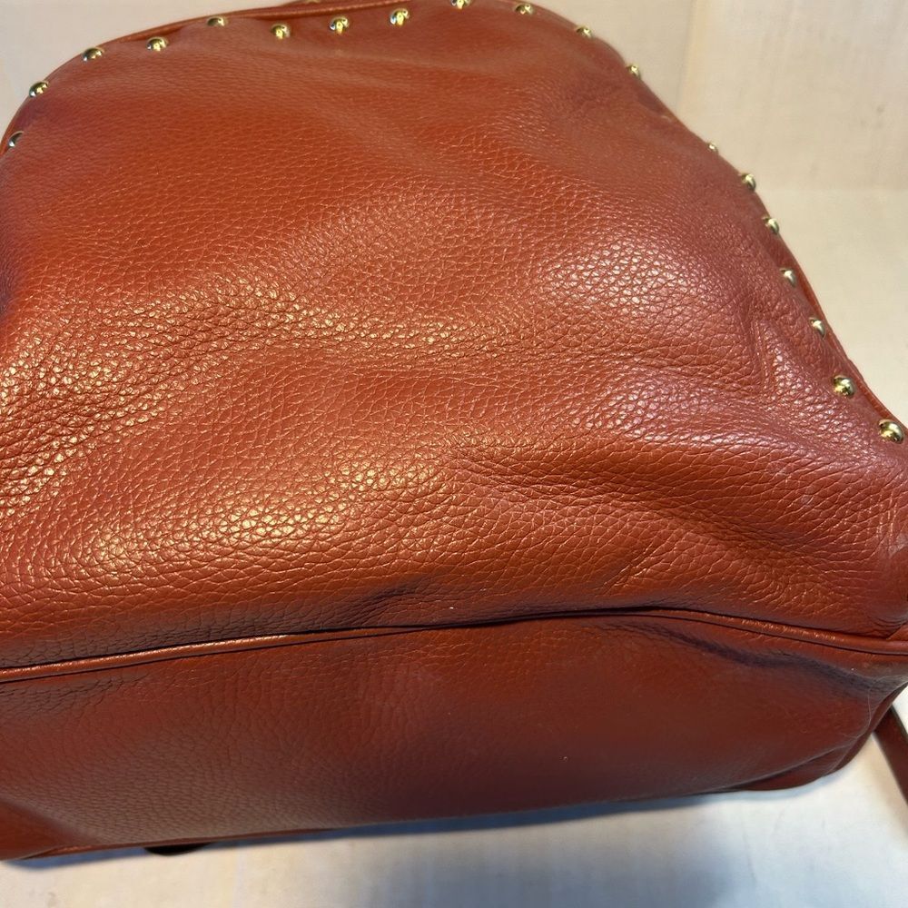 Michael Kors Abbey Studded Leather Backpack - Picture 7 of 15